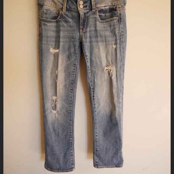 American Eagle Outfitters Denim - American Eagle denim ripped jeans